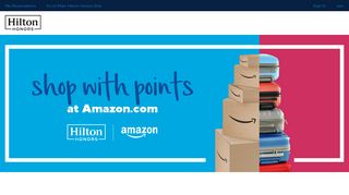 Hilton Honors | Amazon Shop With Points