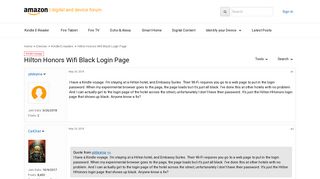 Hilton Honors Wifi Black Login Page - Kindle E-readers - Devices ...