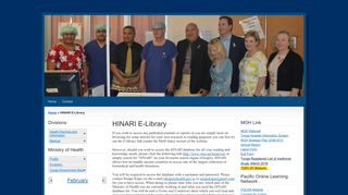 HINARI E-Library | Ministry of Health