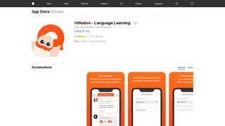 HiNative - Language Learning on the App Store - iTunes - Apple
