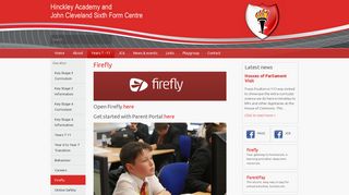 Firefly | Hinckley Academy and John Cleveland Sixth Form Centre