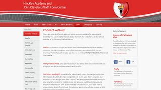 Connect with us! | Hinckley Academy and John Cleveland Sixth Form ...