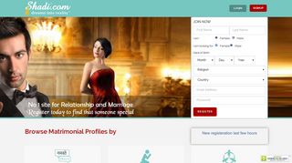 Shadi.com - The original Matrimonial site for Shadi® and Matchmaking