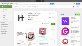 Hinge - Dating & Relationships – Apps on Google Play