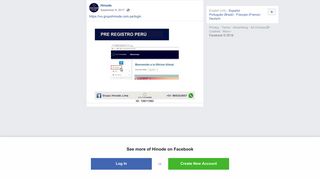Hinode - https://vo.grupohinode.com.pe/login | Facebook