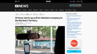 Hi Oscar starts up as first rideshare company in the Northern ... - ABC
