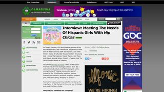 Interview: Meeting The Needs Of Hispanic Girls With Hip Chicas