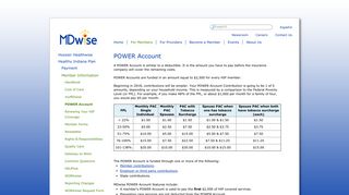 POWER Account - MDwise Inc.