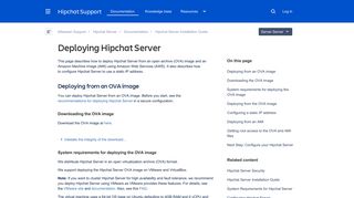 Deploying Hipchat Server - Atlassian Documentation