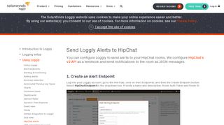 Send Loggly Alerts to Hipchat