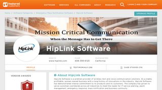 47 Customer Reviews & Customer References of HipLink Software ...