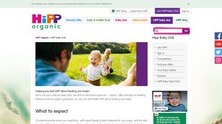 HiPP baby club | HiPP Organic