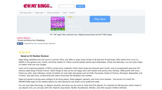 Hippo Bingo | £20 free play + free bingo every day | Play Now