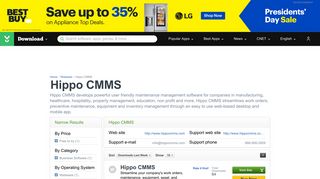 Hippo CMMS - Download.com - CNET Download