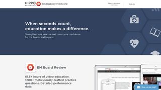 Emergency Medicine Board Review, LLSA, & More | Hippo EM