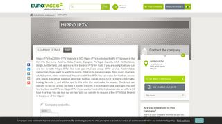 HIPPO IPTV, Films, rental, besten IPTV, Kodi IPTV, on EUROPAGES.