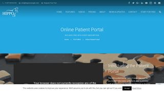 Online Patient Portal - Hippo Manager Veterinary Software
