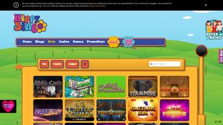 Slot Games | Hippy Bingo