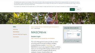 MASONlink | William & Mary School of Business