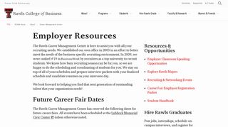 Employer Resources | Career Management Center | About | RCOBA ...