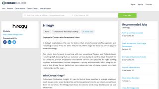 Work at Hiregy | CareerBuilder