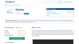HireHop Reviews and Pricing - 2019 - Capterra