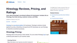 Hireology Reviews, Pricing, Key Info and FAQs - The SMB Guide