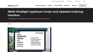 HireRight Applicant Center | HireRight