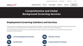 Employment Screening Services | HireRight