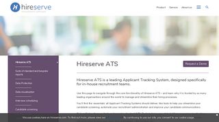 Applicant Tracking System | Hireserve ATS In-house Recruitment ...