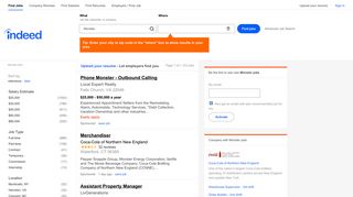 Monster Jobs, Employment | Indeed.com