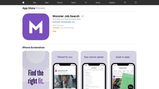 Monster Job Search on the App Store - iTunes - Apple