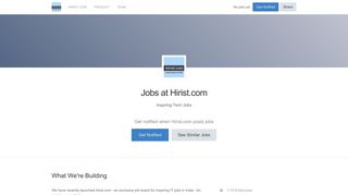 Hirist.com Jobs - AngelList