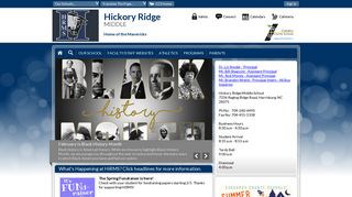Hickory Ridge Middle / Homepage - Cabarrus County Schools