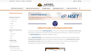 HiSET | Aztec Software