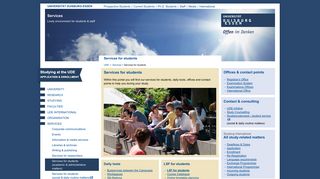 Services for students - an der Universität Duisburg-Essen
