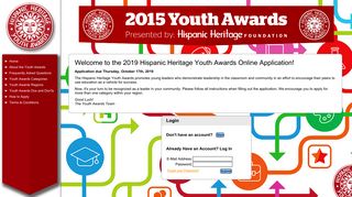 Login to Submit Your Application - Hispanic Heritage Foundation