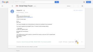 hispeed.ch - Google Product Forums