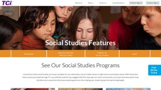 History Lessons Online, Social Studies Curriculum & Interactive ... - TCI