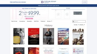 History - Doubleday Book Club