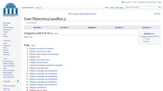 User:Thierry613/sandbox 3 - Wikiversity