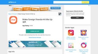 Make foreign friends-Hit Me Up Apk Download latest version 1.6.6 ...