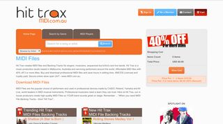 Download Professional MIDI Files Backing Tracks by Hit Trax