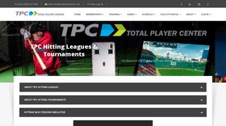 iframe – HitTrax Leagues | - TPC Baseball & Softball