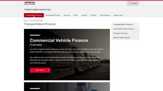 Transportation Finance - Hitachi Capital America