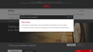 Find Your Perfect Car | Hitachi Capital