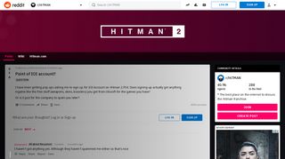 Point of IOI account? : HiTMAN - Reddit
