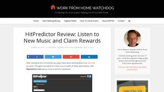 HitPredictor Review: Listen to New Music and Claim Rewards | Work ...