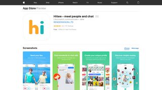 Hitwe – meet people and chat on the App Store - iTunes - Apple