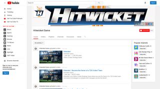 Hitwicket Game - YouTube
